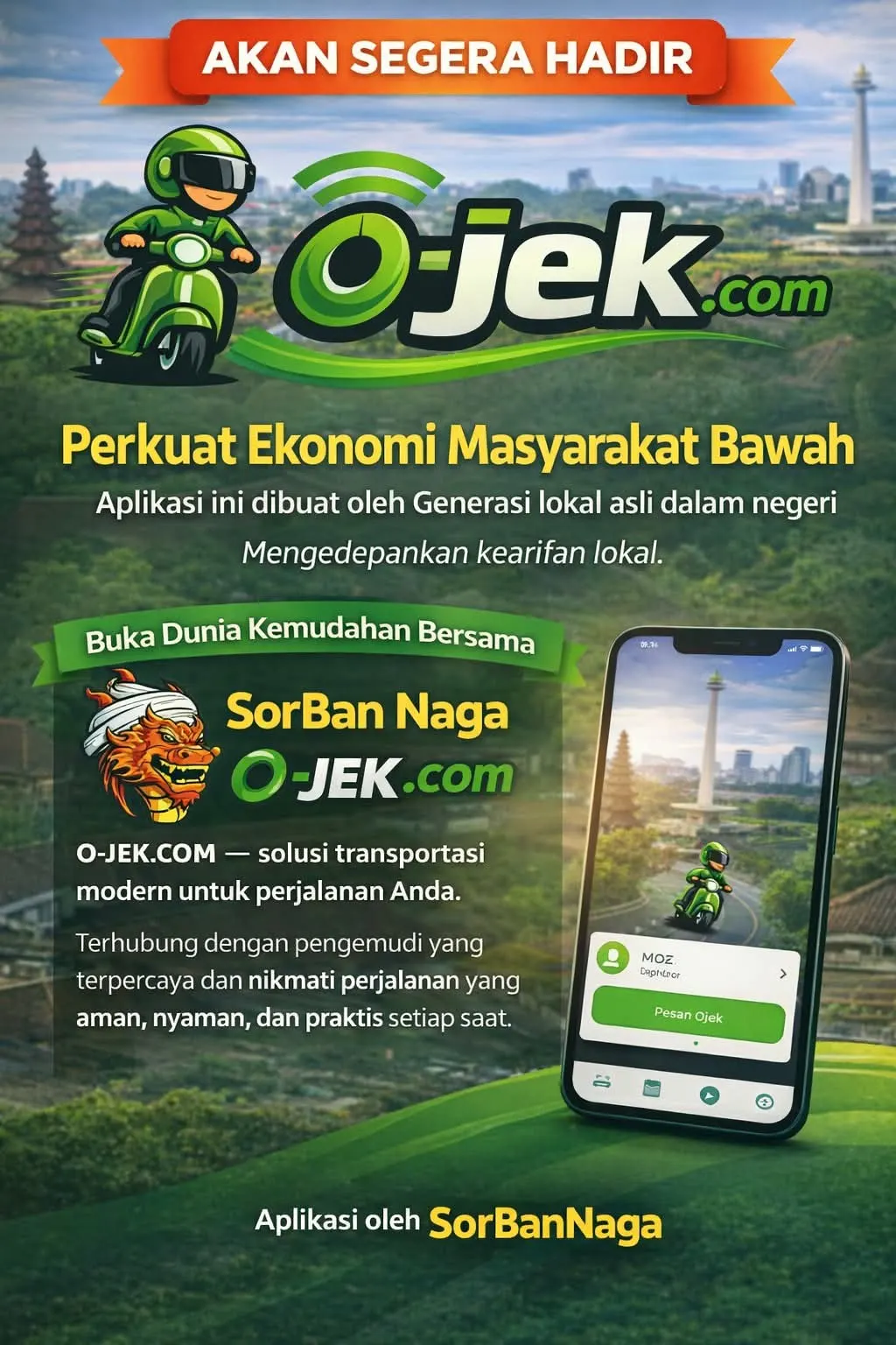  Platform Transportasi Digital Karya Generasi Lokal untuk Mendukung Ekonomi Masyarakat